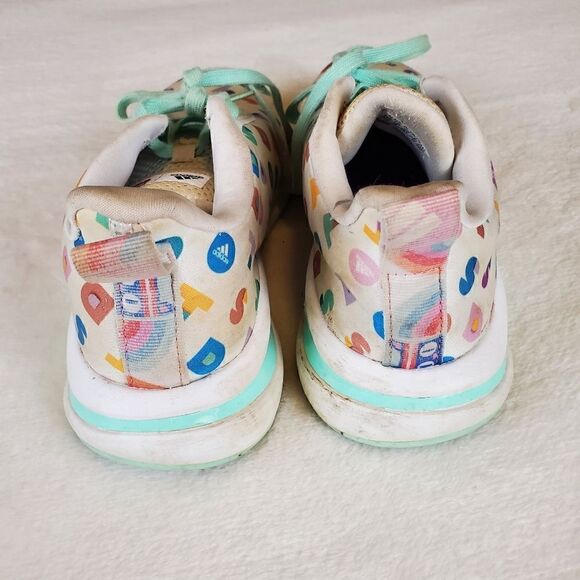 Adidas Legos DOTS Fortarun Running Shoes Size 4.5 - Picture 8 of 11